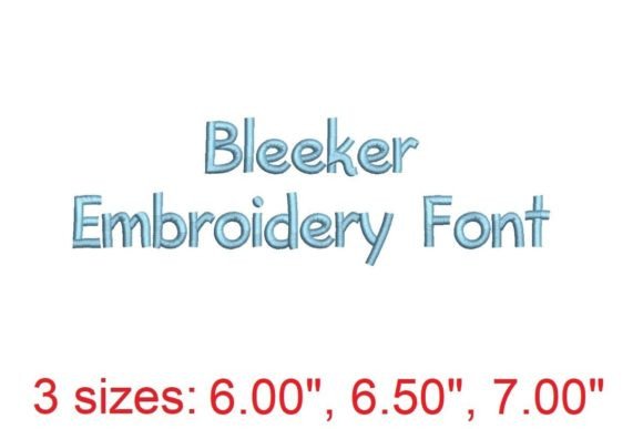 Bleeker Embroidery Font: A Seasonal Design Review