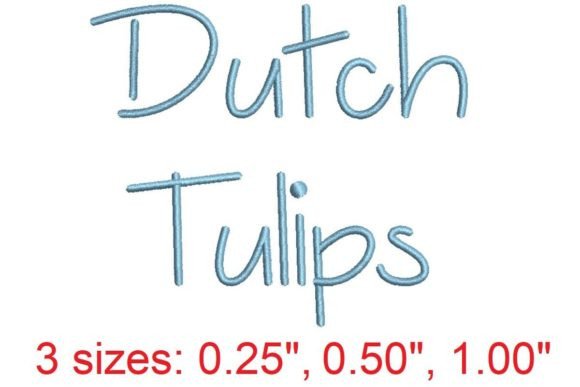 Captivating Dutch Tulips for Seasonal Embroidery