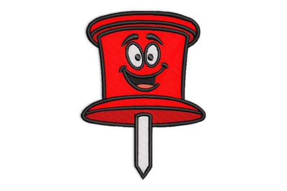 Charming Push Pin Mascot for Whimsical Gifts