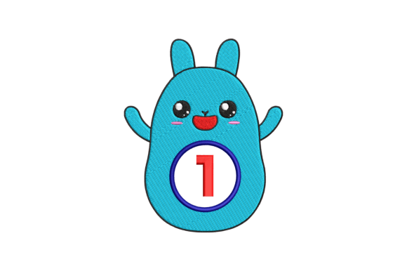 Cute Rabbit Number 1: A Charming Addition to Your Seasonal Collection
