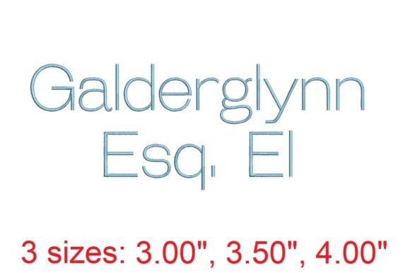 Elevate Your Projects with Galderglynn ESQ EL Font
