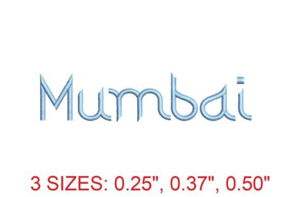 Explore the Charm of Mumbai Embroidery Font