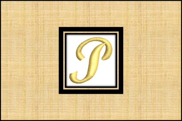 Gold Letter P: A Premium Touch for Your Apparel
