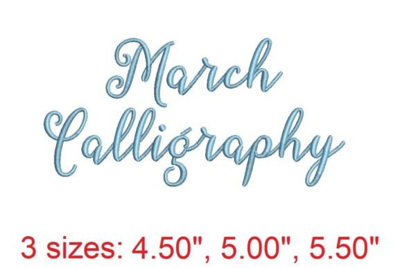 March Calligraphy: A Touch of Elegance for Your Holiday Creations